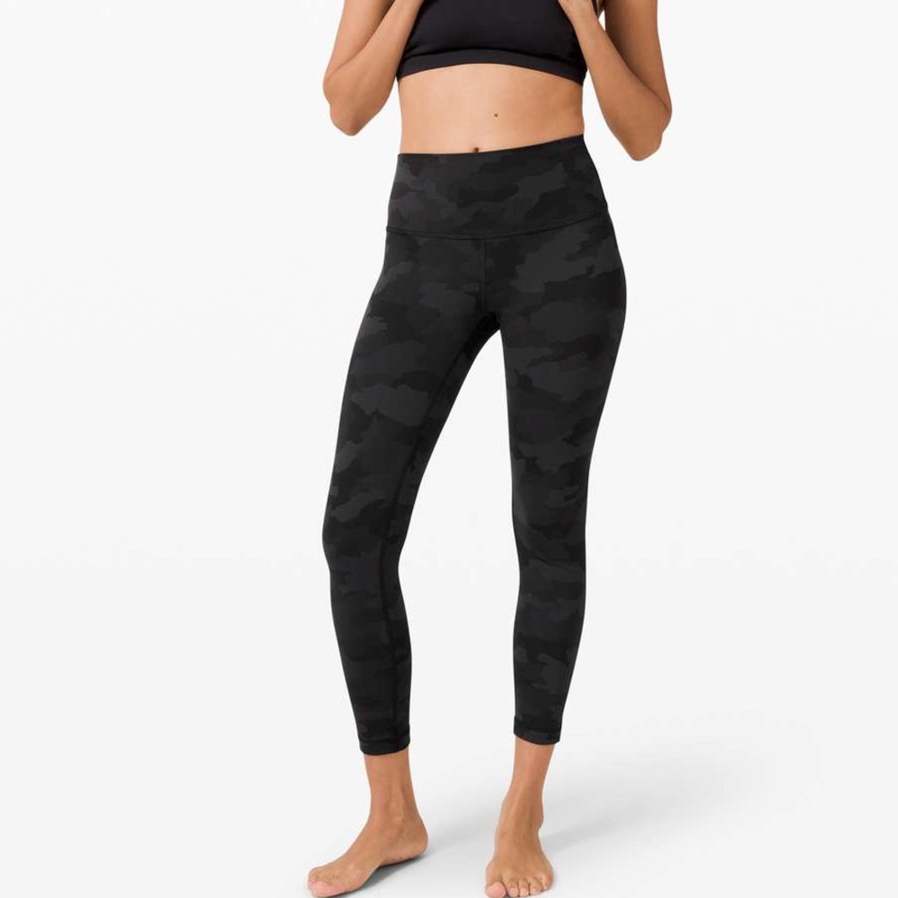 Lululemon Wunder Under High-Rise Tight 28" *Full-On Luon in Black Camo